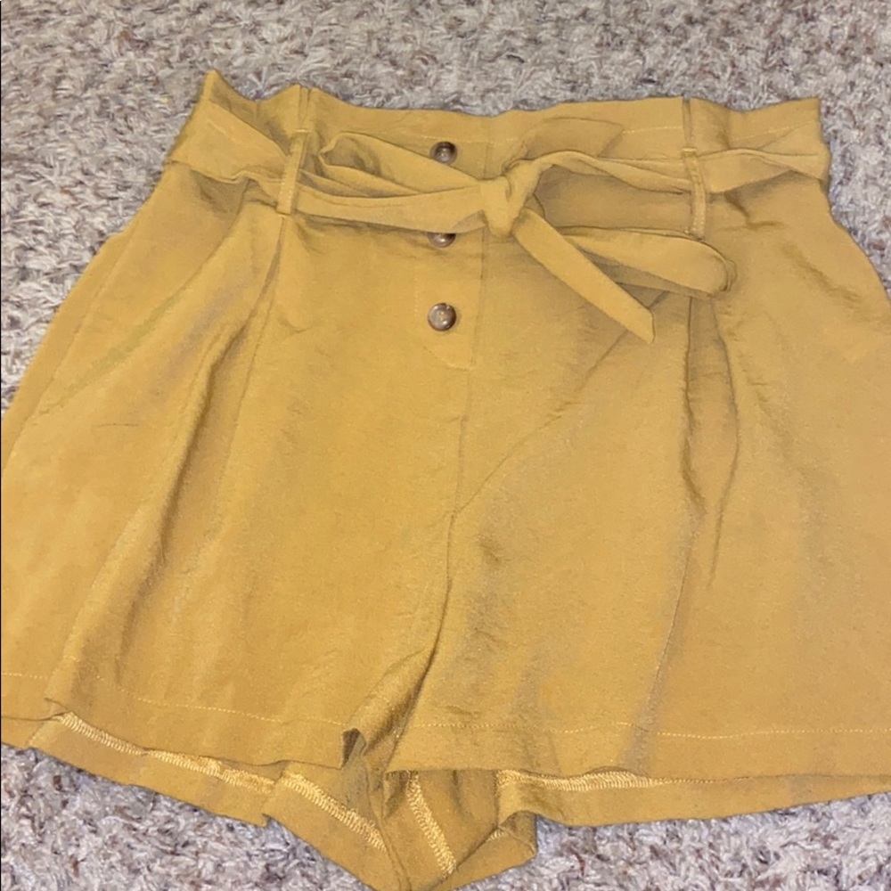 Yellow Peach Shorts